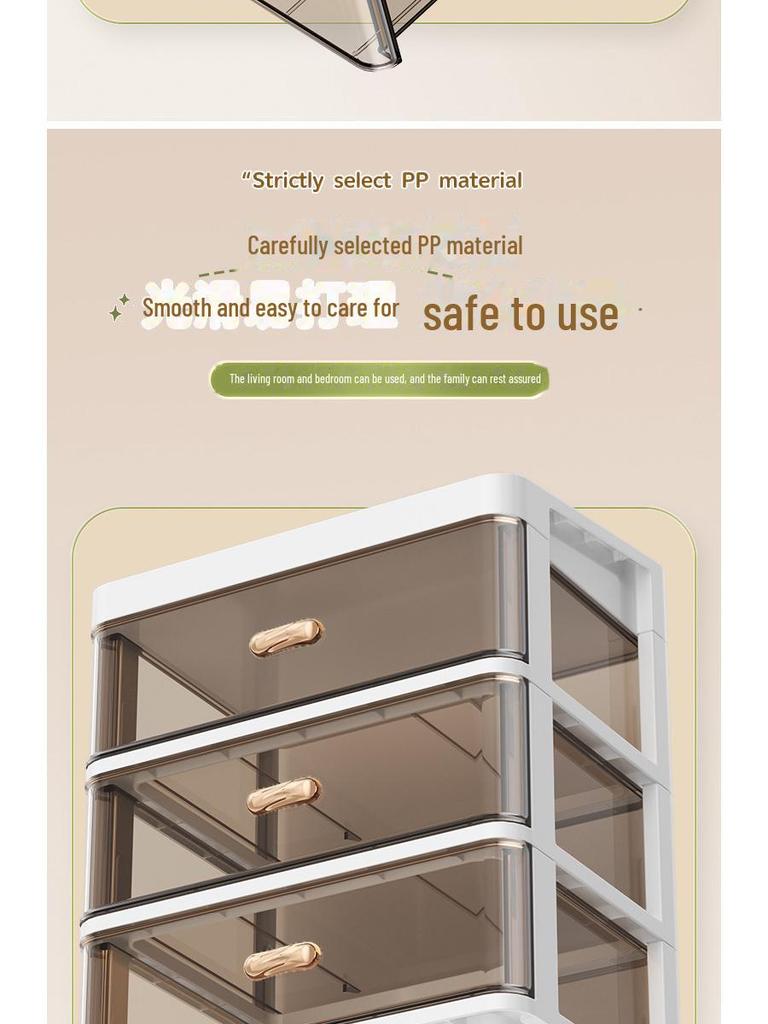 Пластиковый настольный органайзер для канцелярских принадлежностей и косметики