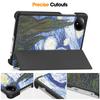 Чехол для Xiaomi Redmi Pad SE 8.7 2024, новый чехол-подставка из искусственной кожи с тремя складками, чехол-подставка для планшета, чехол для redmi pad se 8.7 дюймов, умный чехол