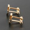 Kamakura Cufflinks Workshop May Birthstone Gold Emerald Cufflinks (Cufflinks, Cufflinks)