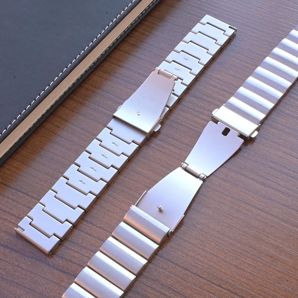Luxury 22mm Titanium Strap for Oneplus Watch 3 2 2R Men Titanium Band for Huawei Watch 4 4 Pro GT3 GT4 GT5 Pro Ultimate Bracelet