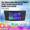 Видео Стерео для Android для Mercedes Benz E-класса W211 E200 E220 E300 E350 E240 E270 E280 CLS КЛАСС W219 Carplay Авто Автомагнитола GPS