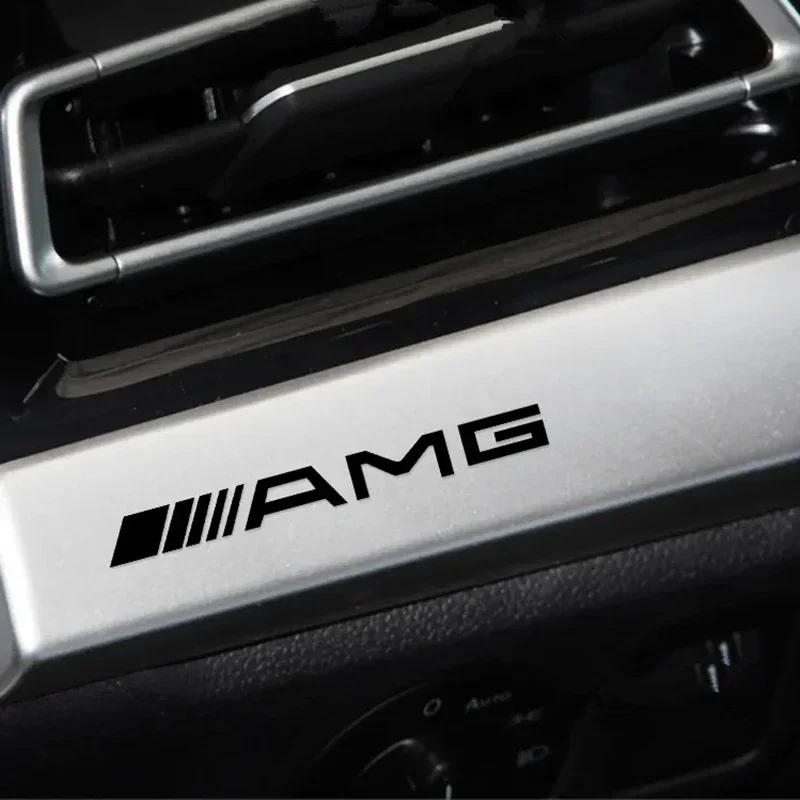 Горячие 2025 Для AMG W124 Металлическая эмблема Авто Декор Наклейки Наклейки на Стеклоочиститель Автомобиля Для Mercedes Benz AMG W212 W204 W211W168 W213 W20