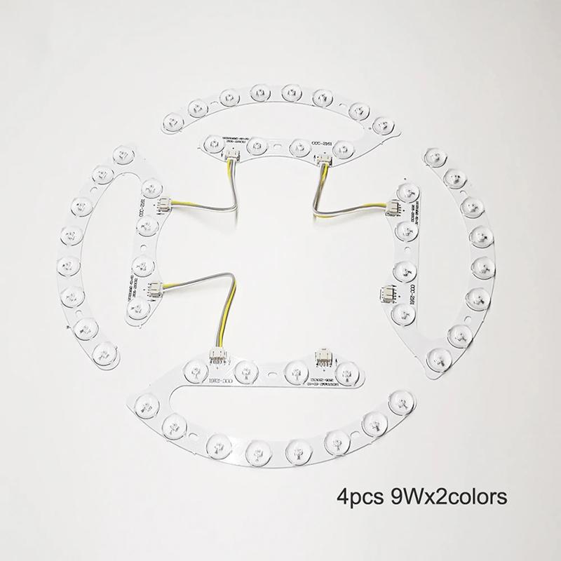 4Pcs/Pack High Lumen Led Block With Optical Lens Dual Colors Led Ceiling Lamp