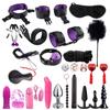 26Pcs Sex Set Toy PU Leather Bundled Tying Set SM Set for Couples Adults Sexy Suit for Couples