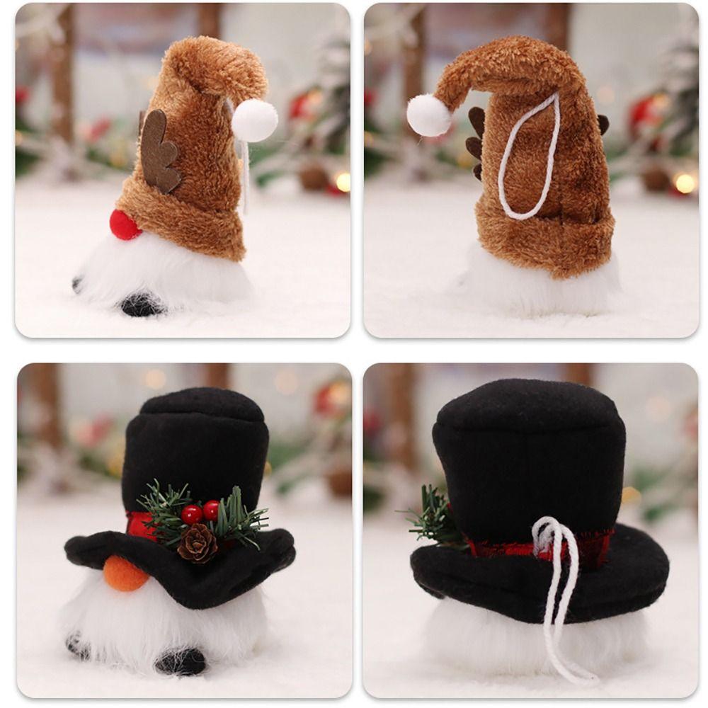 Home Decoration Santa Snowman Deer Christmas Plush Elf Xmas Faceless Gnomes Glowing Gnome Doll