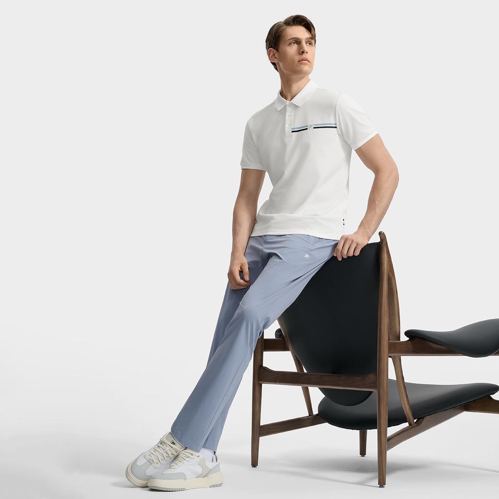 FILA WHITE Polo Shirt Men's Standard F11M533115F-WT