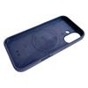 For iPhone 16 Case Compatible with MagSafe Silicone Phone Back Cover - Dark Blue