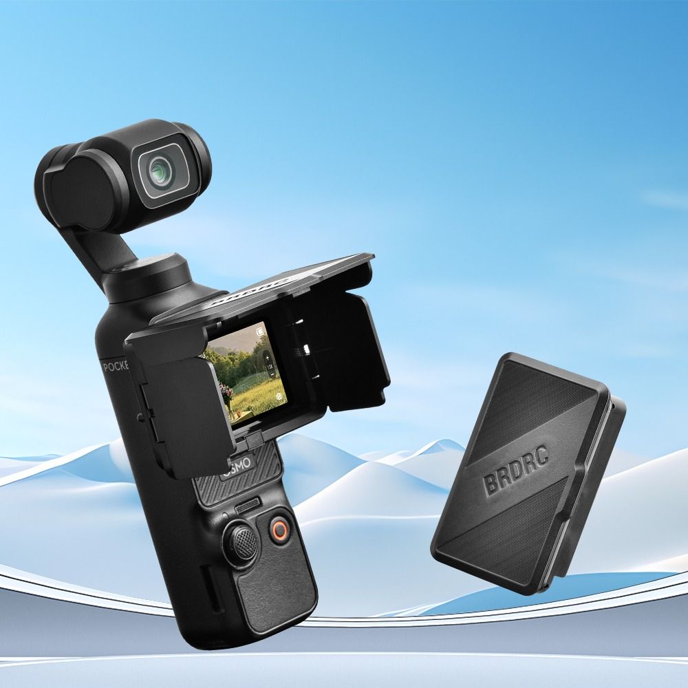 Магнитный солнцезащитный козырек с быстрым креплением для экрана, солнцезащитная бленда для камеры DJI Osmo Pocket 3