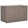 VidaXL Garden Storage Box Tool Chest Storage Trunk Outdoor Patio Terrace 180 L 151231
