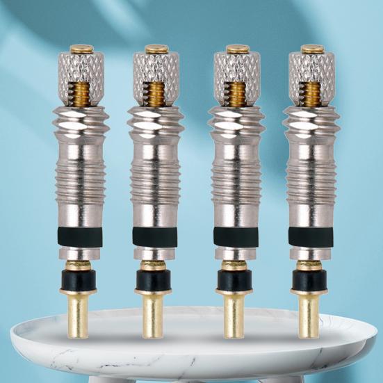 Valve Core No Leakage Bike Replacement Metal Tubeless Bike Valve Core for Road