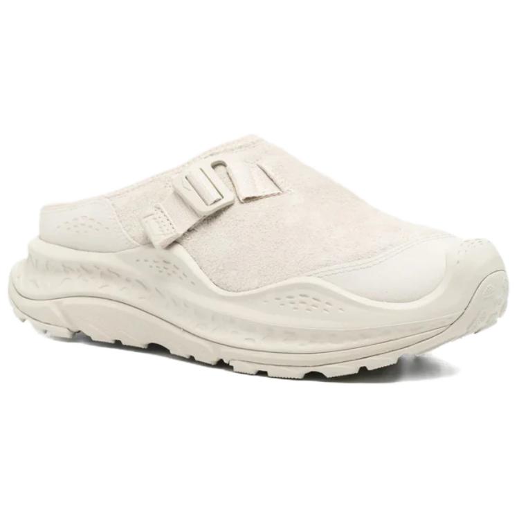 Hoka One One Ora Primo Удобные Универсальные Шлепанцы с Открытым Носком Унисекс Белый 1168973-SSMSS