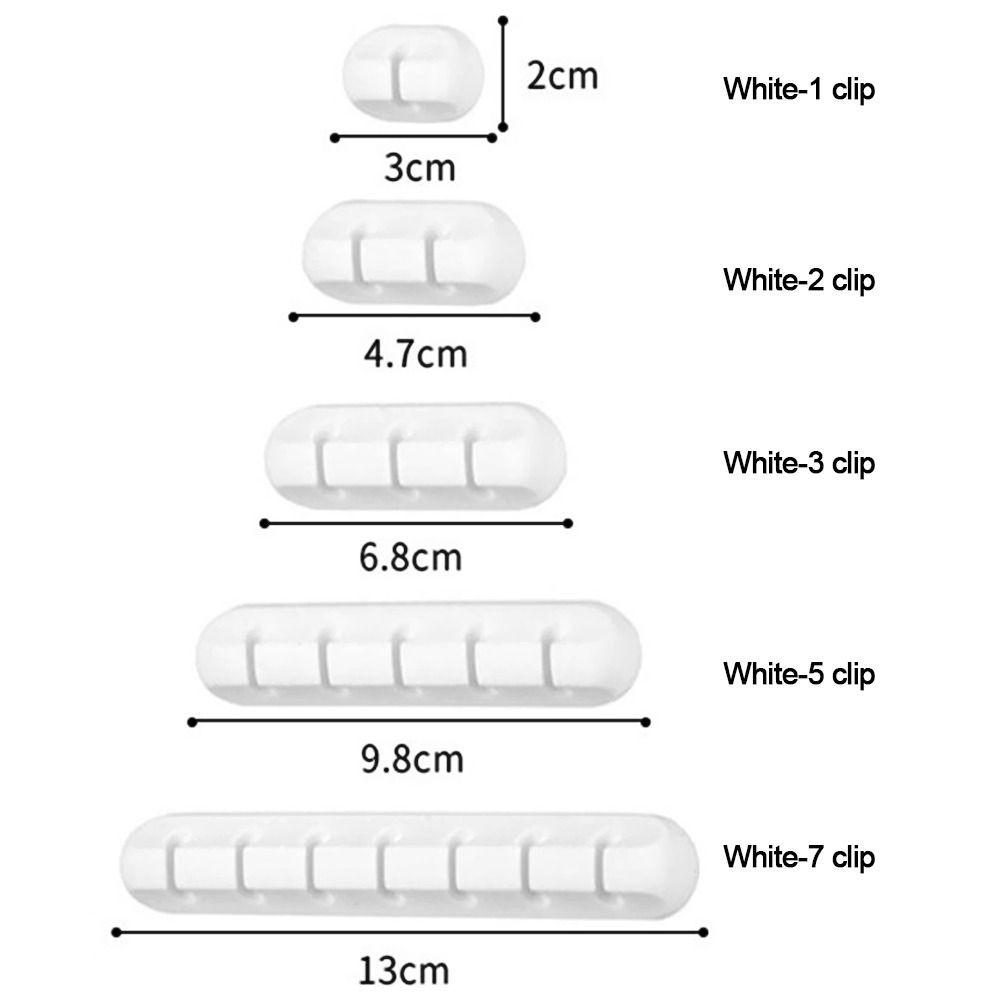 Гибкая намотка кабеля Самоклеящийся кабельный органайзер Зажим для кабеля Зажимы для шнура USB-кабель для передачи данных