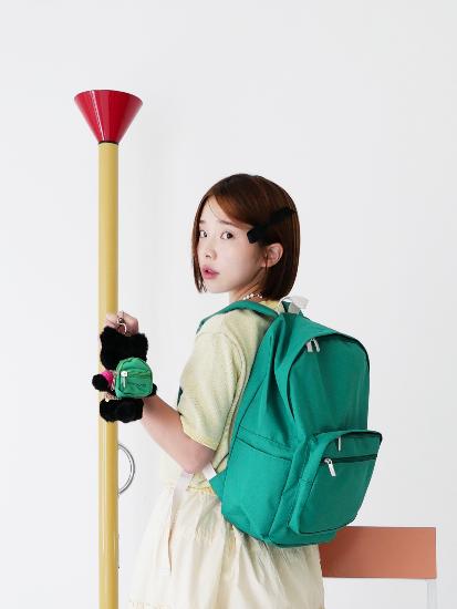 Выберите 1 из 2 изготовленных на заказ рюкзаков с кошачьими брелоками Кодзимоджи — популярная фраза в Корее.