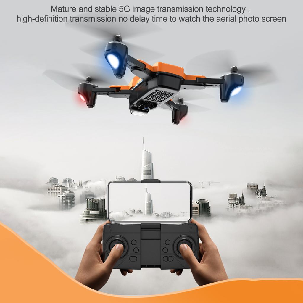 Дрон с дистанционным управлением по GPS и камерой 4K, двойная камера, 5GWIFI, предотвращение препятствий, двойной оптический GPS