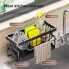 Kitchen Accessories Storage Waterproof Dish Drain Rack Plate Tray Dish Drying Rack Drain Small Debris Sponge Drain Rack