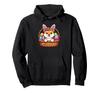 Shiba Inu Easter Dog Funny Egg Basket Hoodie