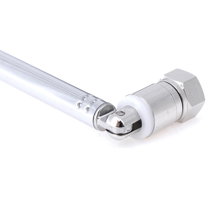 F Type Radio Telescopic Aerial Antenna 75 Ohm With Tv / 3.5Mm Adapter