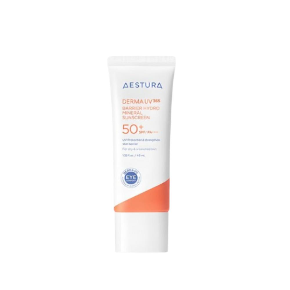 Aestura Derma UV365 Barrier Moisture Mineral Sunscreen SPF50+ PA++++ 40мл