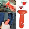 2 In 1 Emergency Escape Tool Car Safety Hammer Fire Emergency Window Breaker Knocking Glass Belt Cutter Rescue Artifact