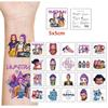 20pcs/set Cartoon Kpob Damon Hunters Rumi Kang Temporary Tattoo Sticker Rumi Tattoo Sticker Demonizing For Party Gifts