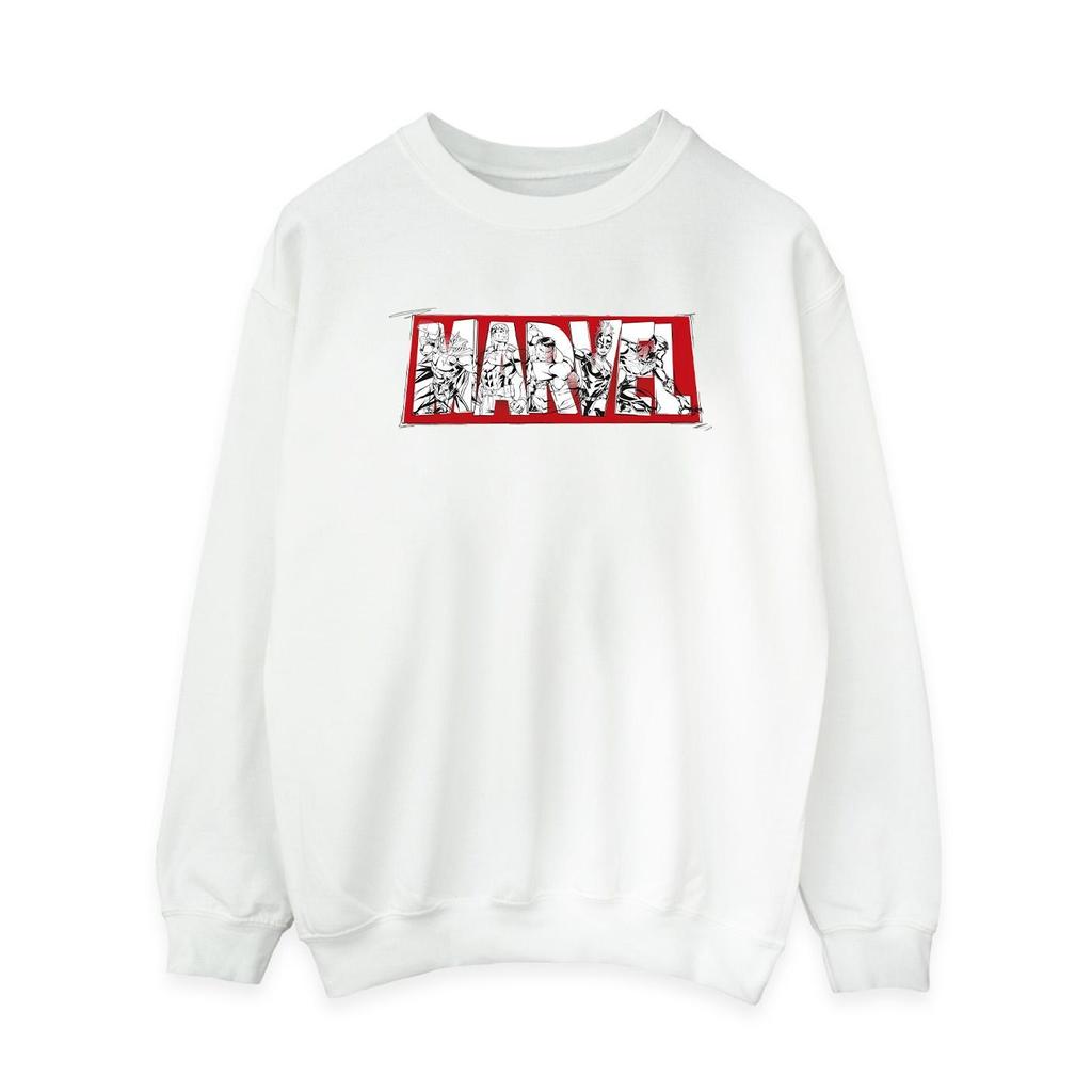 Marvel Womens/Ladies Avengers Infill Sweatshirt
