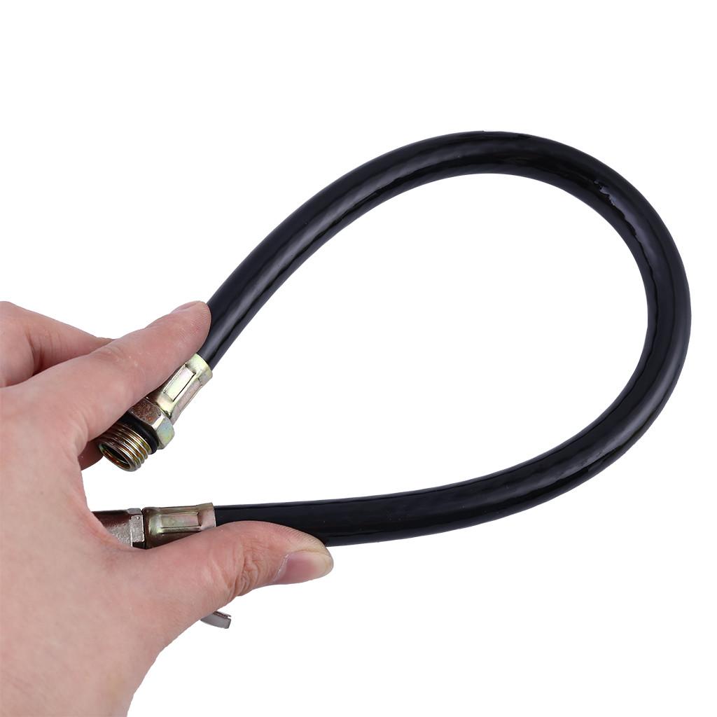 Car Inflator Hose Motorcycle Truck  Tire Auto Automobile Flexible Lock On