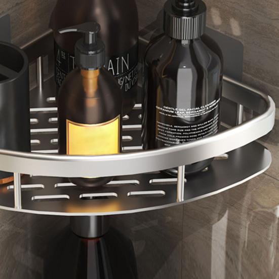 Алюминиевый стеллаж для хранения с модернизированным металлическим каркасом, передним ограждением, простая установка, полое