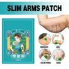 Arm Slimming Patch Firming Shaping Slimming Sticker Clear Adhesive Strips Smooth Cellulite 12pcs