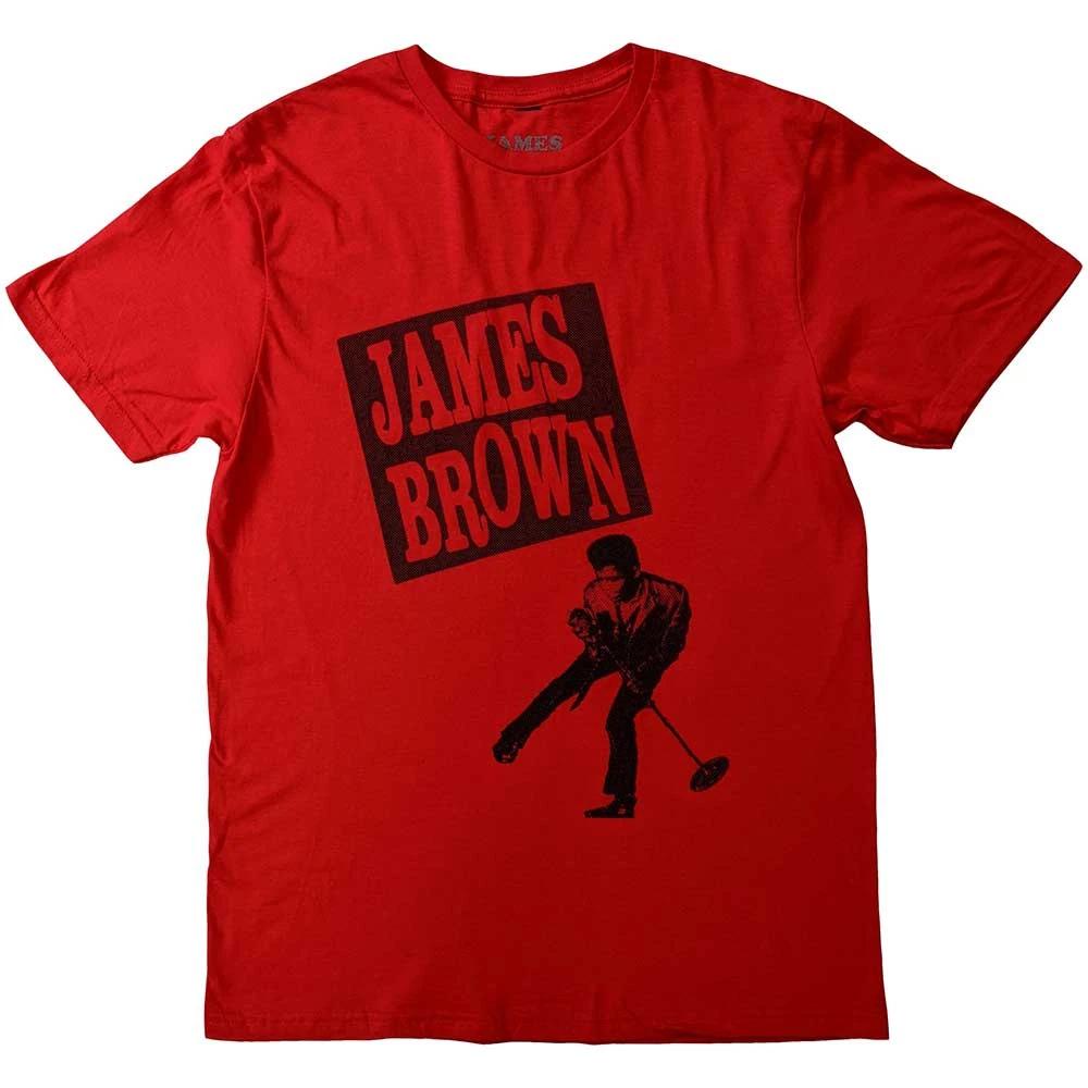 James Brown James Halftone Official Tee T-Shirt Mens