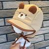 Thickened Children Winter Hat Plush Animal Newborn Beanie New Pullover Cap  For Boys