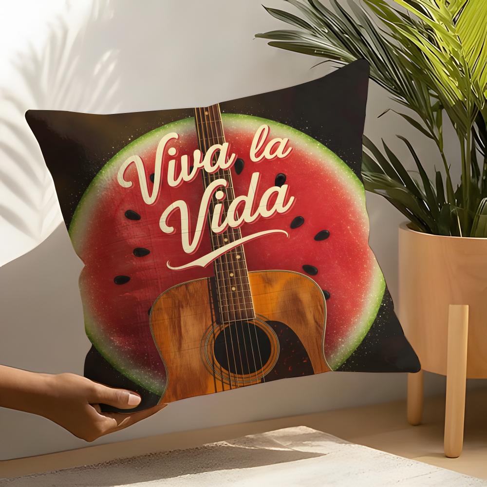 Для Жизни Viva La Vida 3 Наволочка Льняные Чехлы Для Подушек Для Декоративного Дивана Домашние Подушки Чехол Автомобильное Сиденье Чехлы Для Подушек