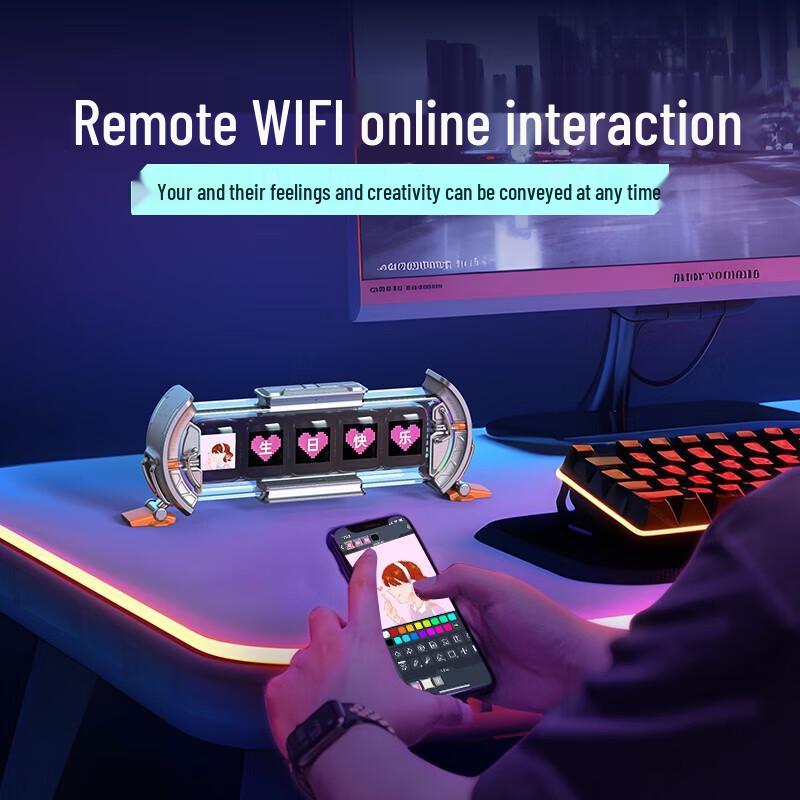 Divoom Times Gate Киберпанк Умный настольный дисплей