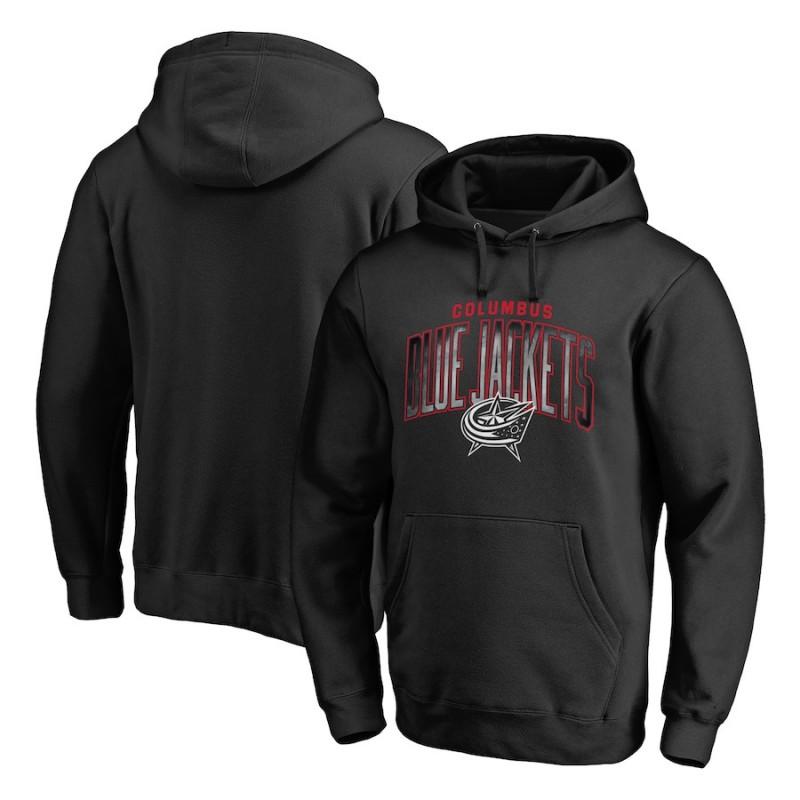 NHL Blue Hockey Hoodie Mens Loose Fit Sports Sweatshirt Fall