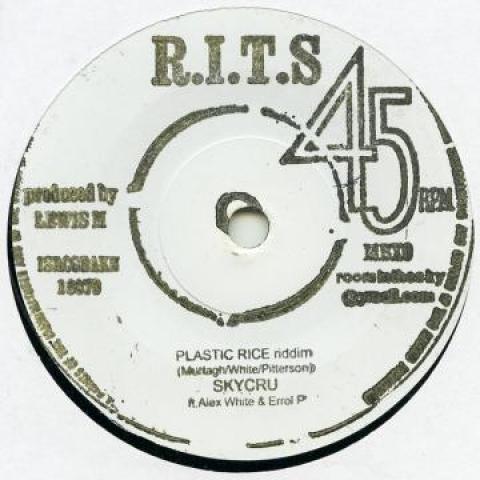 7inch Record SKYCRU / SKYCRU, RAY CARLESS - Plastic Rice Riddm / Leseane MBX99 Room In The Sky 2017 UK Reggae, Ska & Dub