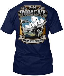 F 14 Tomcat Никогда не забыт | 1970 2006 100% Хлопок Футболка Мужские Футболки Топ Сделано в США Футболка Футболка Топ Унисекс
