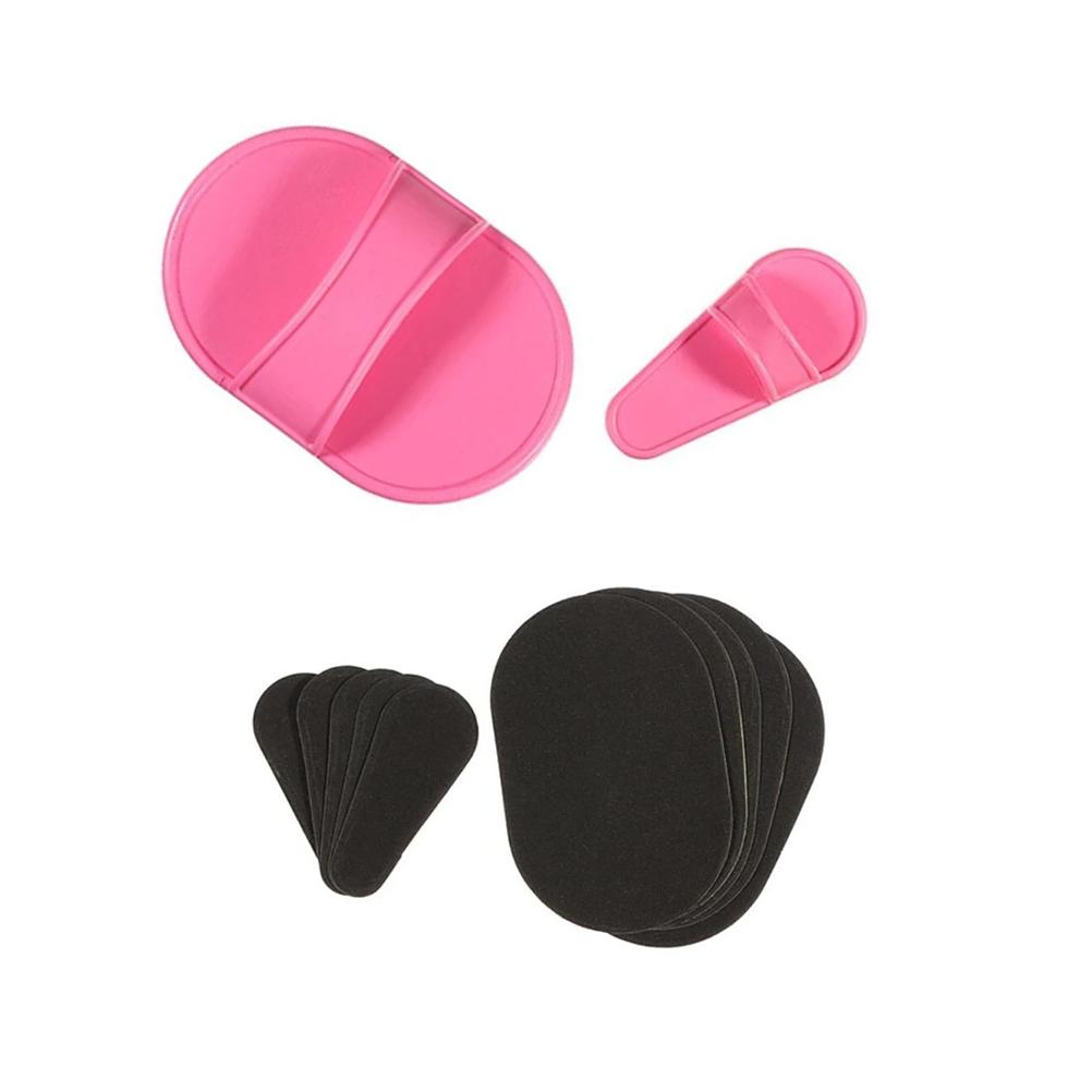 Набор для удаления волос. Подушечка для кожи на ногах. Набор для удаления волос на лице и верхней губе.