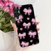 Чехол-накладка с узором из цветов, бабочек и бантов для Tecno Camon 17P 17 Pro, задняя крышка, прозрачный мягкий силиконовый чехол для телефона Camon17