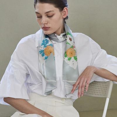 ANA MAISON Dulgi Long Petit Silk Scarf [PML-1406]