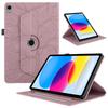 Case For iPad A16 2025 360 Rotating Stand Tablet Cover Emboss Tree Pattern Case Funda For iPad 2025 11th Generation Cover Coque