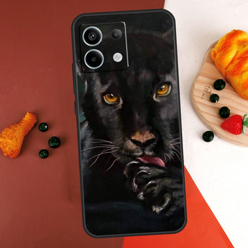 Cheetah Panther Case For Xiaomi Redmi Note 13 14 Pro 9 10 11 12 Pro 10S 11S 12S Redmi 13C 10C 12C 14C Coque