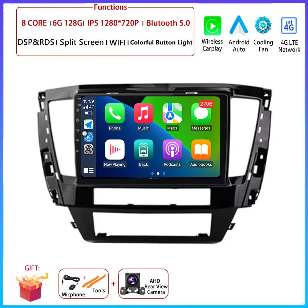 9 "4G Android OS Carplay Auto для Mitsubishi Pajero Sport Montero 2020 Автомобильный радиоприемник Навигация GPS Мультимедиа Видеоплеер DSP AMI