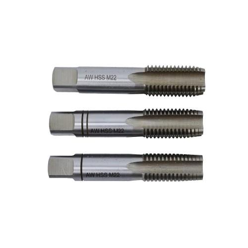 AW Tools Black Line Steel HSS Taps (Pack of 3)
