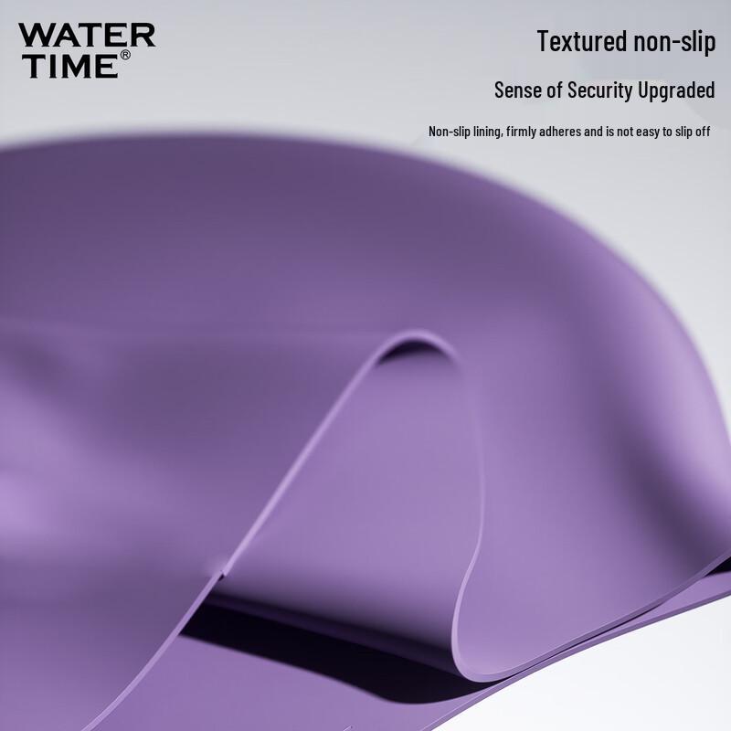 Водонепроницаемая силиконовая шапочка для плавания WATERTIME для взрослых