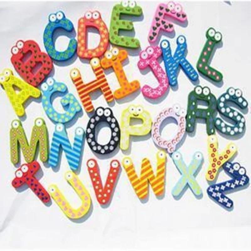 10 шт. Буквы A-Z Алфавит Магнитная наклейка Цифры 0-9 Домашний декор Холодильник Класс Дети Милые Магниты на холодильник