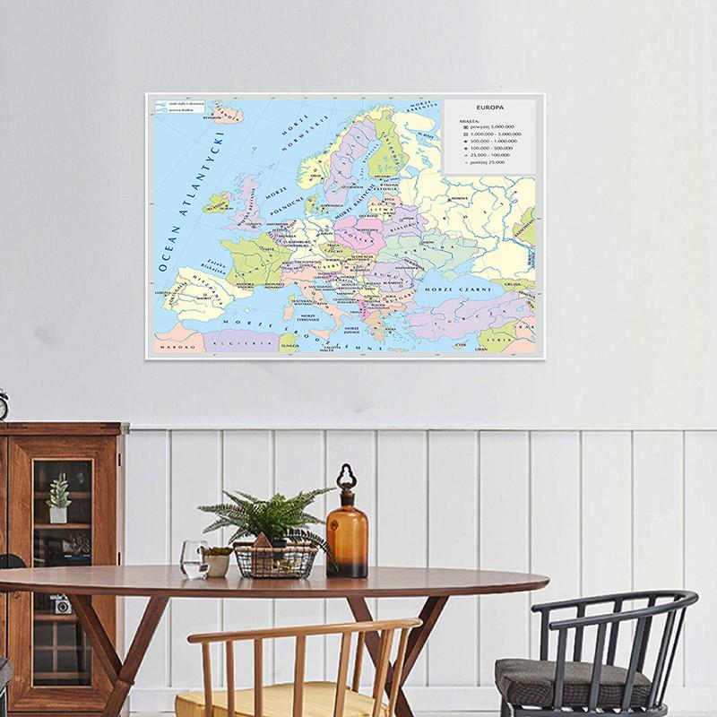 French Map Background-European Continent-Political Distribution,Wall Decor,Geographical Tool,Tourism Tools