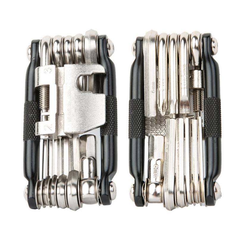 Портативный набор для ремонта велосипеда Инструмент для обслуживания Велосипеды Механик Инструмент для ремонта Многофункциональная отвертка Накидные ключи