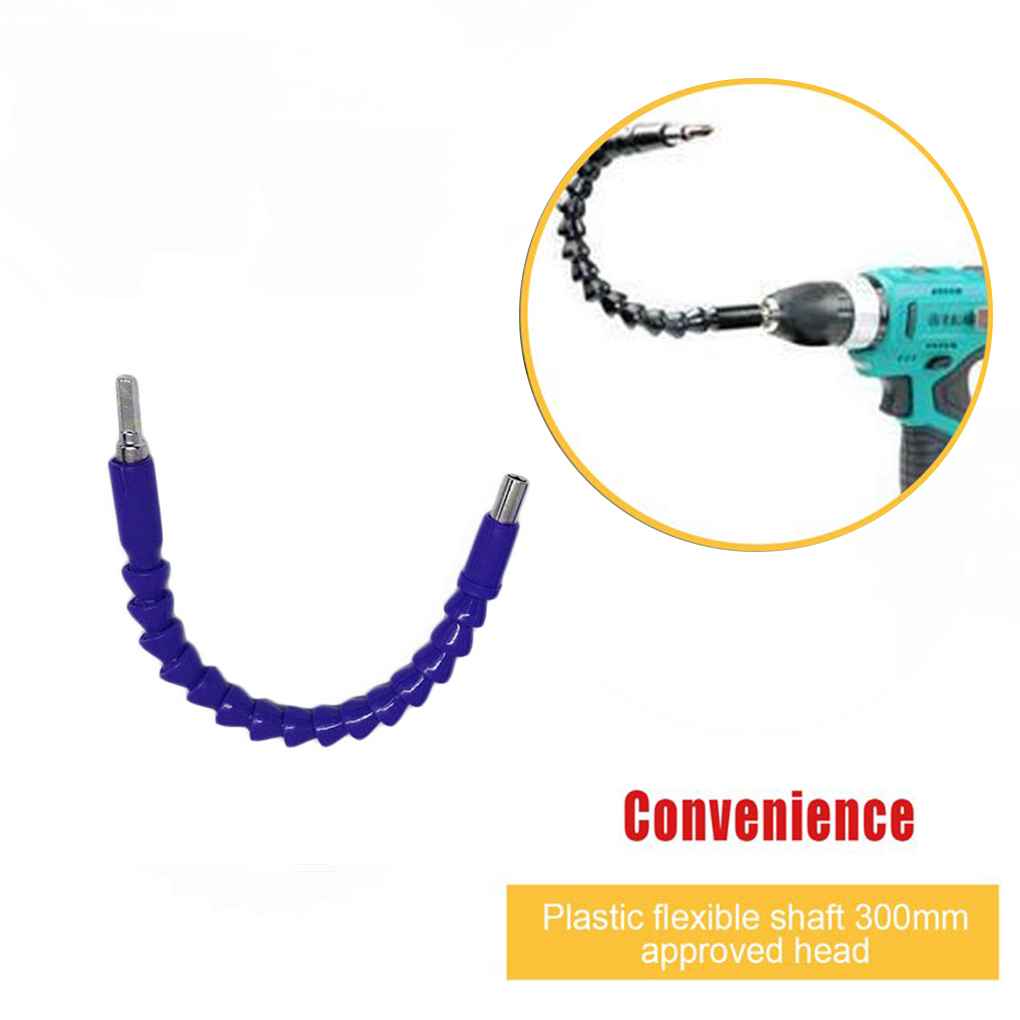 300mm Flexible Drill Screwdriver Bits Drive Shaft Extension Holder Curve Bendy