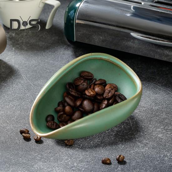 Чашка для дозирования кофе, инструменты бариста, утварь, портативная кофейная ложка для домашнего кафе, шведского стола, отеля, офиса, керамическая чаша для взвешивания кофейных зерен