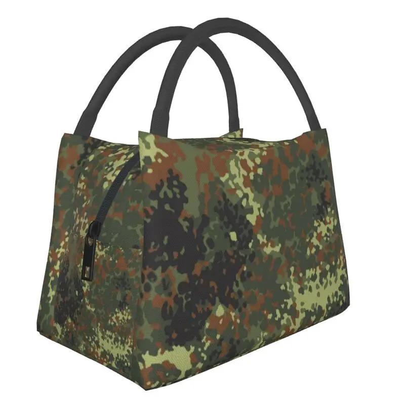 Camo термоизолированная сумка для ланча женская на руку военный камуфляж портативный контейнер для ланча многофункциональная коробка для еды