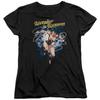 Лига Справедливости Звездопад Женская Футболка Черная